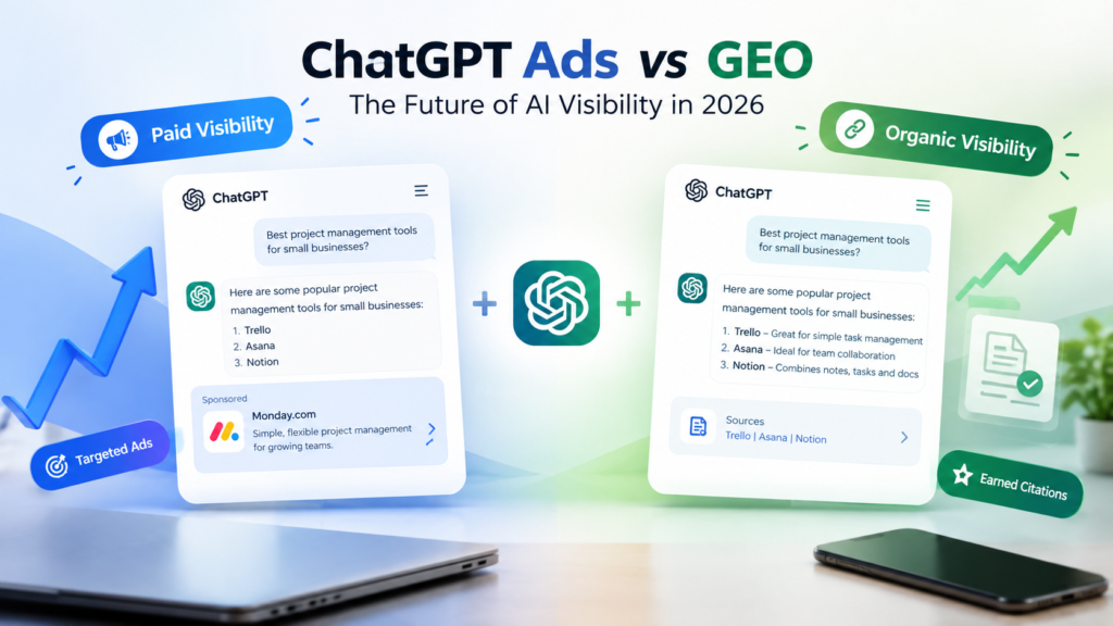 ChatGPT Ads And GEO