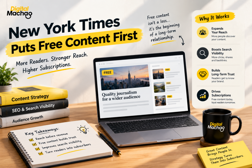 New York Times Puts Free Content First