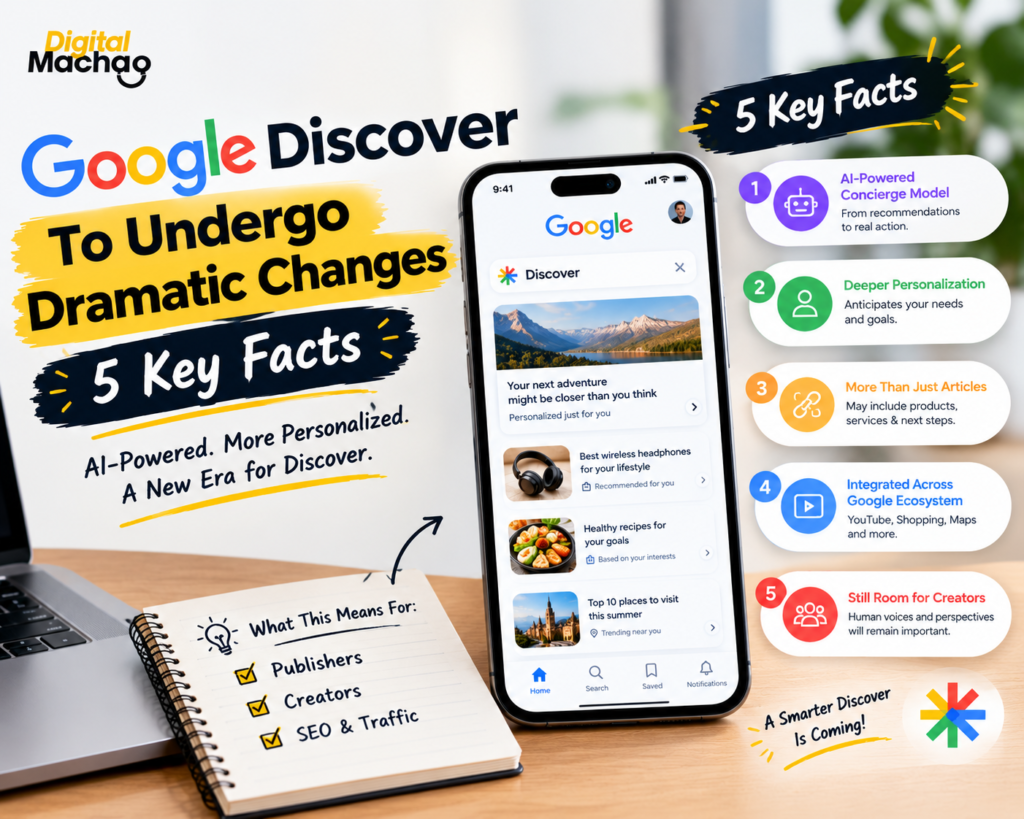 Google Discover To Undergo Dramatic Changes