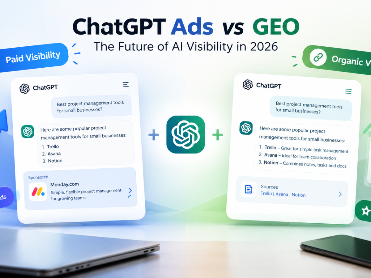 ChatGPT Ads And GEO
